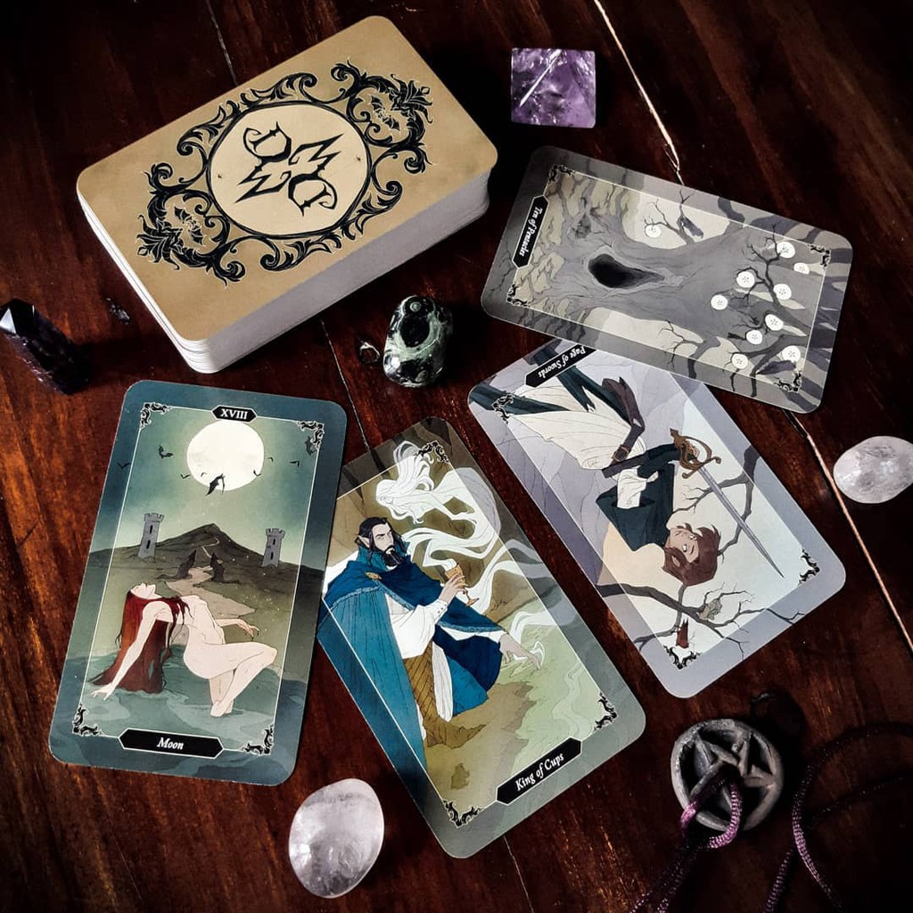 Bộ Bài Dark Wood Tarot (Mystic House Tarot Shop)