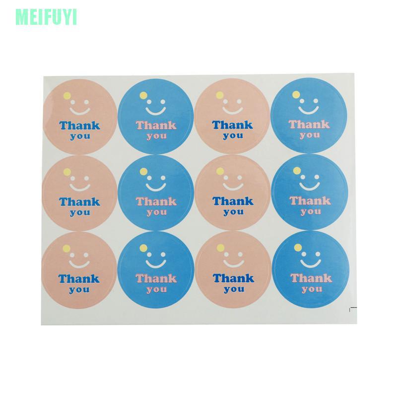 Set 120 Nhãn Dán Chữ "Thank You"