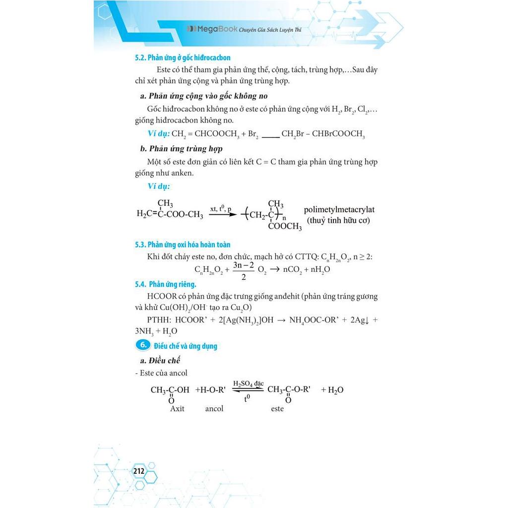 Sách Sổ Tay Học Nhanh Toàn Diện Kiến Thức Và Dạng Bài Hóa Học Lớp 10 - 11 - 12