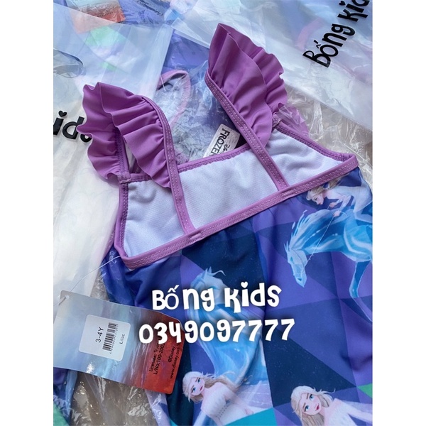 Đồ Bơi Bé Gái Elsa Tím