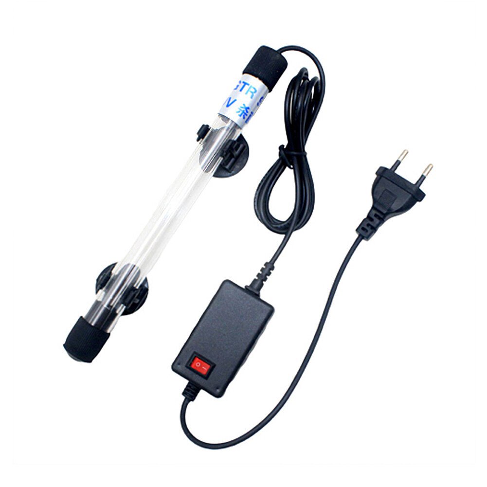 Đèn UV 5/7/9/11/13W chuyên dụng thắp sáng bể cá kiểng phích cắm chuẩn EU Asng MALL® - INTL