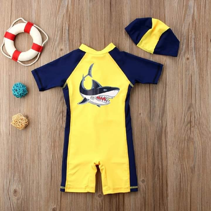 Đồ bơi Baby Shark vàng