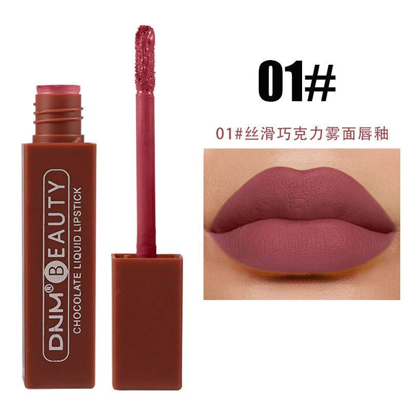 Son Môi 18 Màu Lì Sô Cô La Lâu Trôi Không Phai Chống Nước Và Mồ Hôi