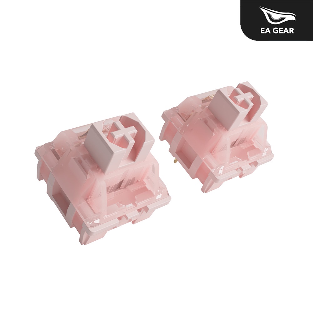 Bộ custom switch cho bàn phím cơ Akko CS Sakura (linear, 39g, 45 switch) - EA Gear