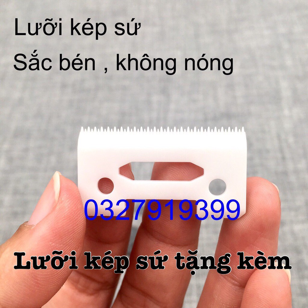 [Free Ship - tặng kèm lưỡi sứ] Tông đơ cắt tóc cao cấp BESTBOMG 01