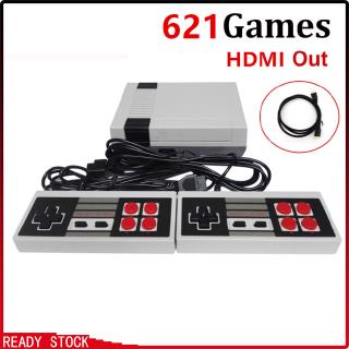 Mini Classic HDMI Game Console 621 Games Entertainment Built-in 2 Controllers