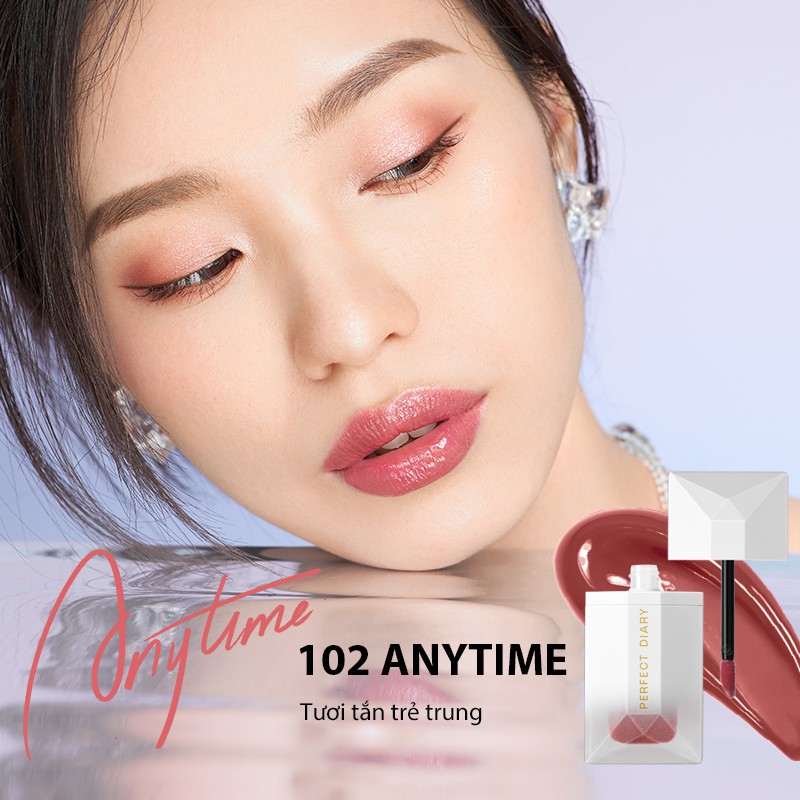 Son bóng ReadMe Rippled Lip Gloss High Shine Finish Perfect Diary 6 màu 4g