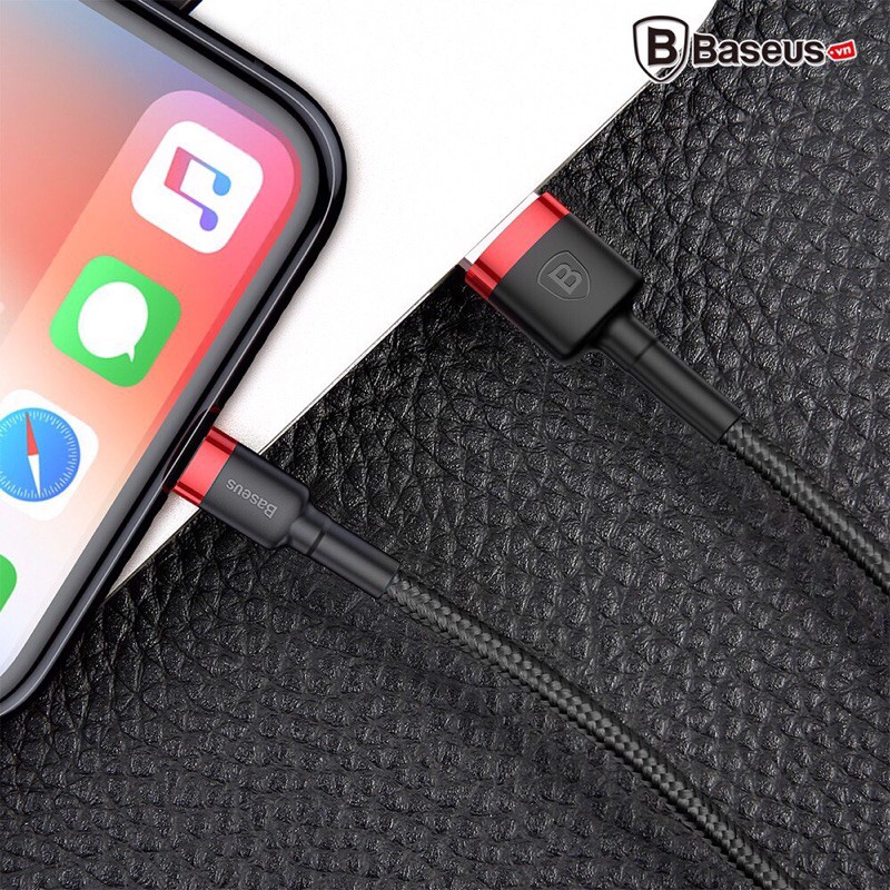 Cáp sạc nhanh điện thoại Baseus CALKLF B19 chống đứt gãy