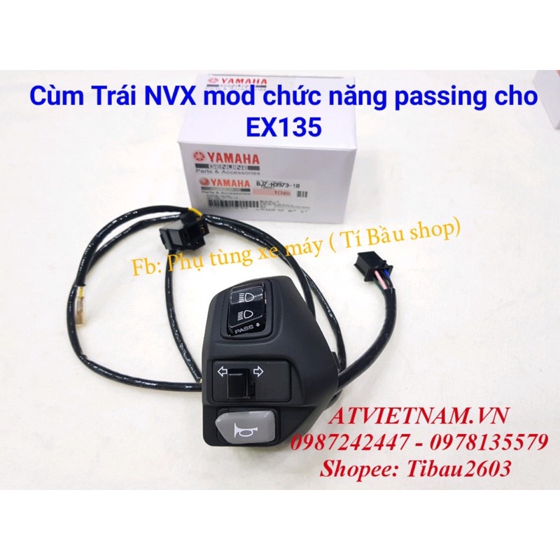 CHẾ CÙM ZIN NVX MOD FULL CHỨC NĂNG CHO EX135