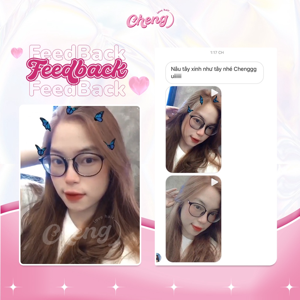 Thuốc Nhuộm Tóc Màu NÂU TÂY Không Tẩy | Chenglovehair, Chenglovehairs