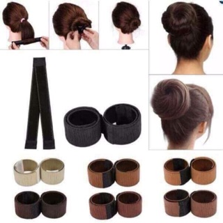 Combo 3 thanh búi tóc đa năng định hình có video hướng dẫn