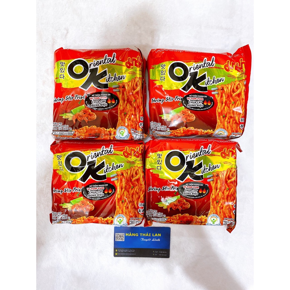 Mì Mama OK xào vị Tomyum chua cay 85g
