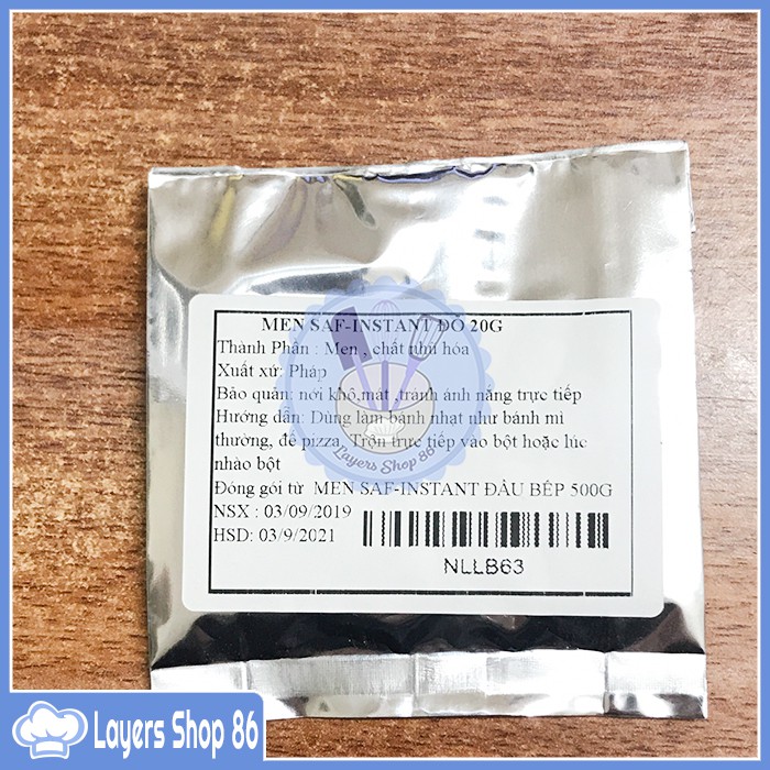 Men lạt ông đầu bếp 20 gr chia lẻ từ gói 500 gam