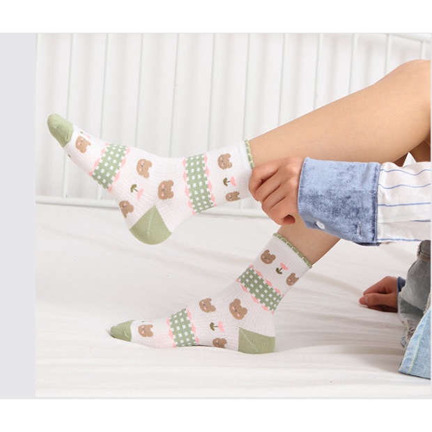 Vớ Tất nữ cao cổ phong cách Hàn Quốc siêu dễ thương và xinh xắn.