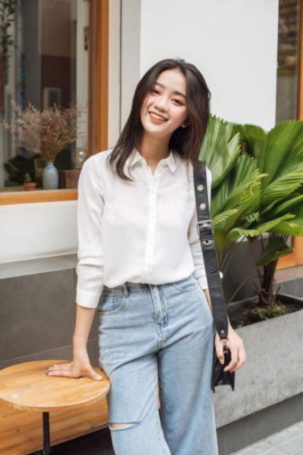Áo somi nữ xuất xịn
