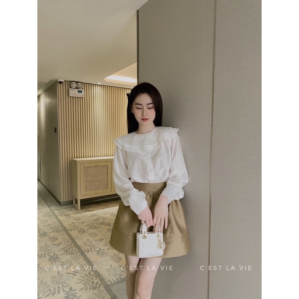 Chân váy phồng chất tafta cao cấp