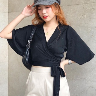 ÁO ĐẮP CHÉO NƠ