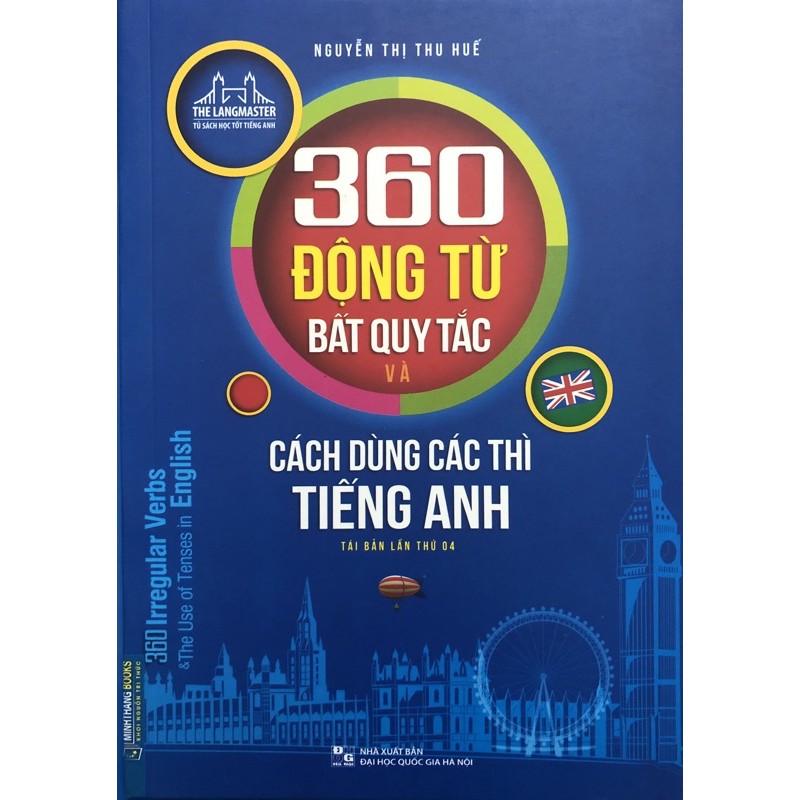 Sách- 360 Động từ bất quy tắc và cách dùng các thì tiếng anh