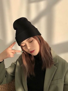 Mũ len , mũ beanie trơn