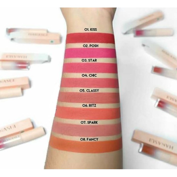 (hàng Mới Về) Son Kem Lì Lên Màu Chuẩn Đẹp Hanasui | BigBuy360 - bigbuy360.vn