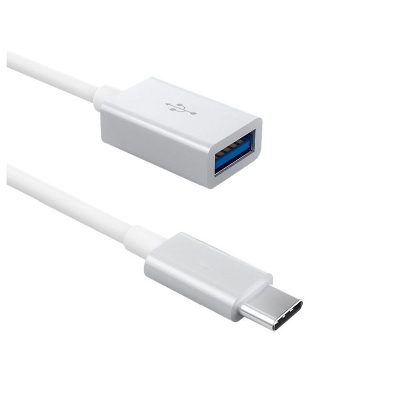 Type C Adapter, USB C To A Female OTG Cable, USB-C On The Go Convertor for New MacBook and Other Devices with Type C USB