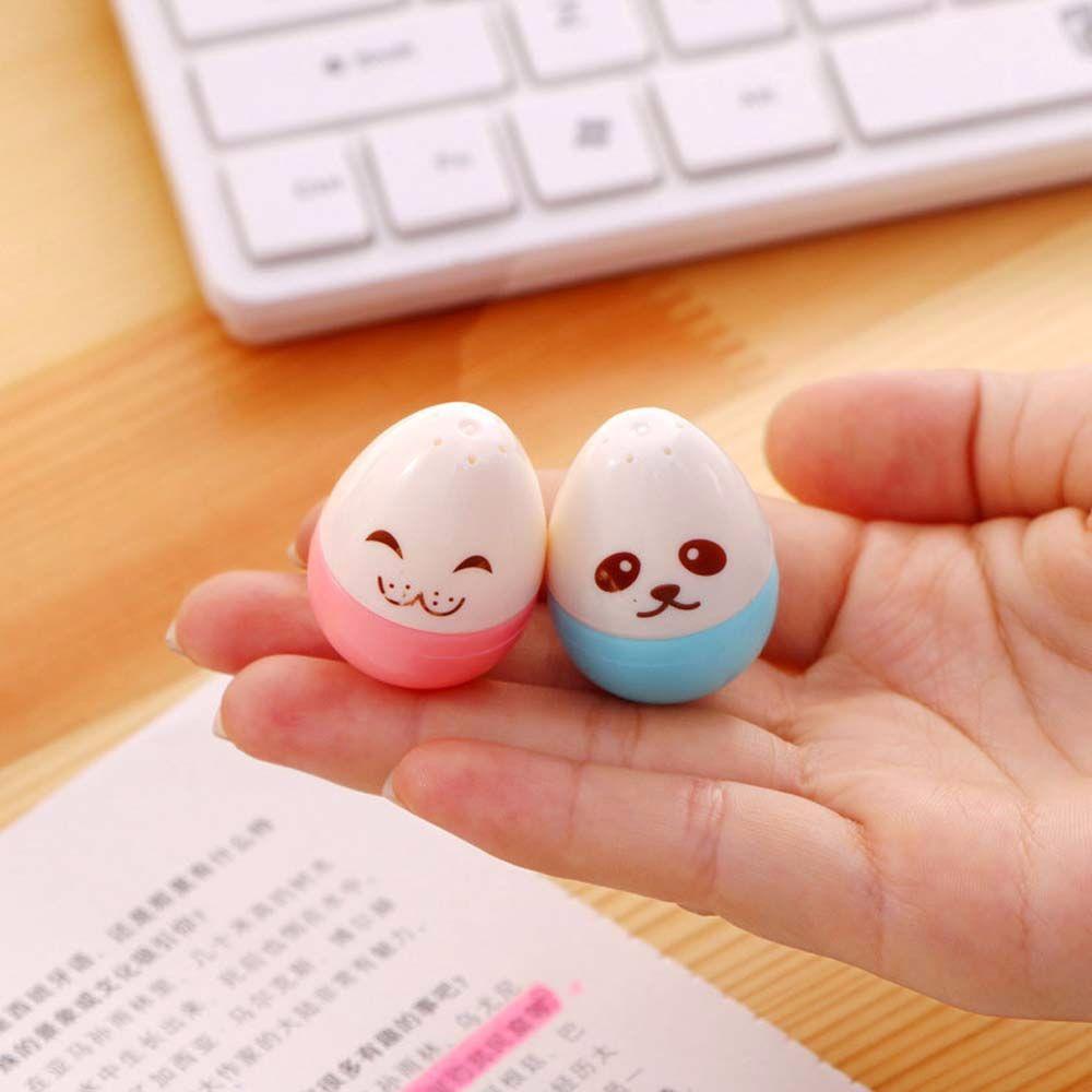 Aaron1 set 6 Bút Đánh Dấu Bắt Sáng Hình Viên Thuốc Vitamin C Dành Cho Học Sinh
