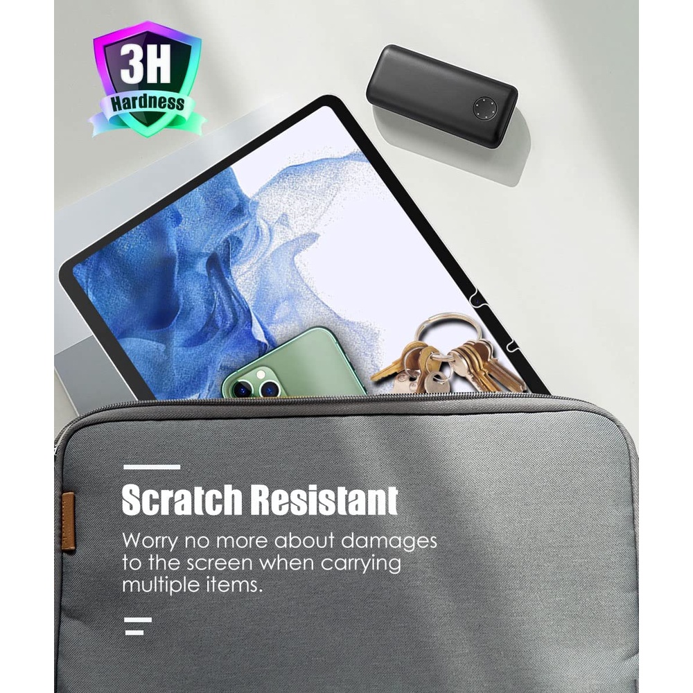 Set 2 Miếng Dán Bảo Vệ Màn Hình Cho Samsung Galaxy Tab S8+ 2022/Tab S7 FE/Tab S7+ 12.4&quot;