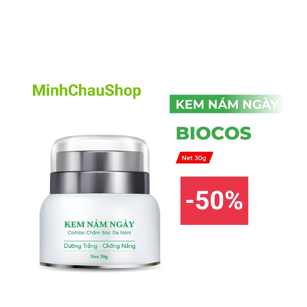 Kem nám ngày Biocos - Ngừa nám, trắng da và chống nắng ưu việt