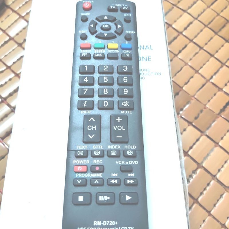 REMOTE ĐIỀU KHIỂN TIVI PANASONIC RM-D720+