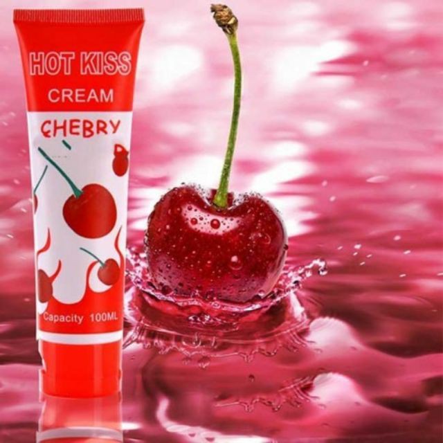 [ Cam Kết Chính Hãng ] Gel bôi trơn âm đạo Hot Kiss Hương Cherry 100ml ( che tên khi giao )