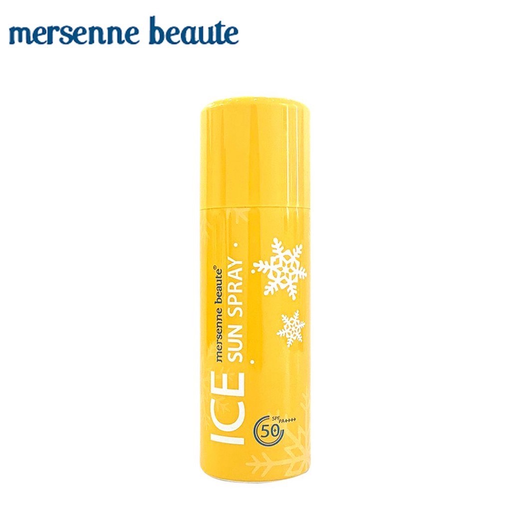 Xịt Chống Nắng Bảo Vệ Da, Ngăn Ngừa Lão Hoá Mersenne Beaute Ice Sun Spray SPF50+ PA+++ 100ml_Mersenne Beaute Chính Hãng