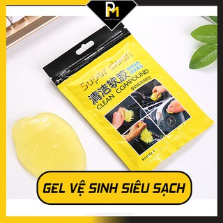 Bùn Gel Silicon Vệ Sinh Bàn Phím Máy Tính Gel Silicon Lau Bụi Xe Ô Tô Điện thoại Đa Năng
