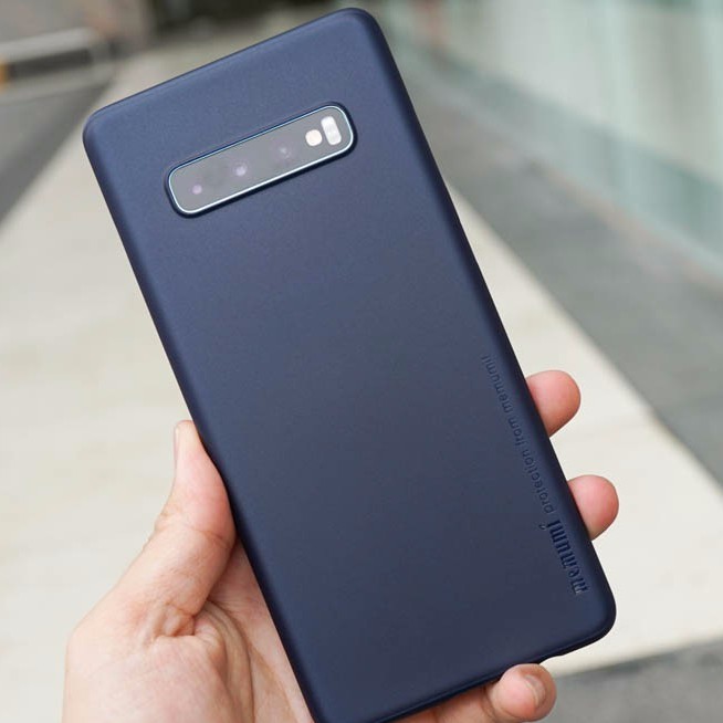 Ốp lưng nhám siêu mỏng cho samsung S10 hiệu Memumi chính hãng
