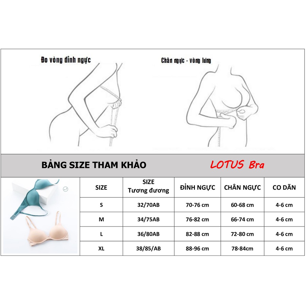 Áo lót ngực nữ sinh viên đệm mỏng mút mềm ôm ngực AL52 NuciFera