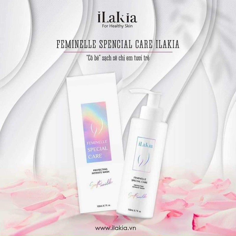 DUNG DỊCH VỆ SINH ILAKIA FEMINELLE CARE 150ML CHÍNH HÃNG - 9124