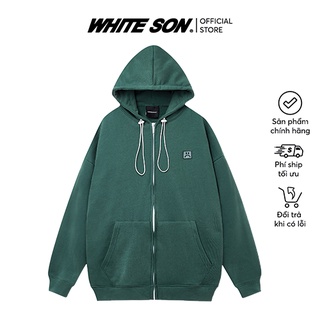 HOODIE FULLZIP "STORY" EVERGREEN