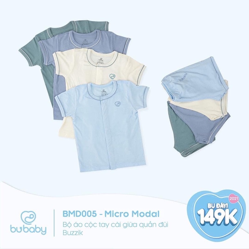 Bu - bộ cộc Modal cài giữa