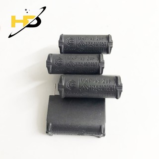 Tụ Bếp Từ MKP-X2 2uF 275VAC 29x10x19mm Dáng Đứng, Linh Kiện Mới