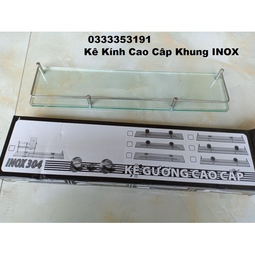 Kệ Kính Inox 304 - Kệ Kính Nhà Tắm