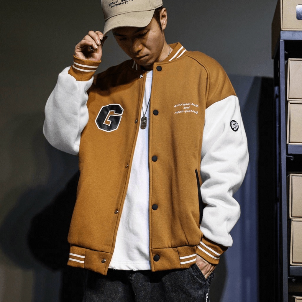 (FREE SHIP) ÁO KHOÁC BOMBER HỌA TIẾT CHỮ G NỔI PHONG CÁCH ÂN TƯỢNG ĐẲNG CẤP TK 2022