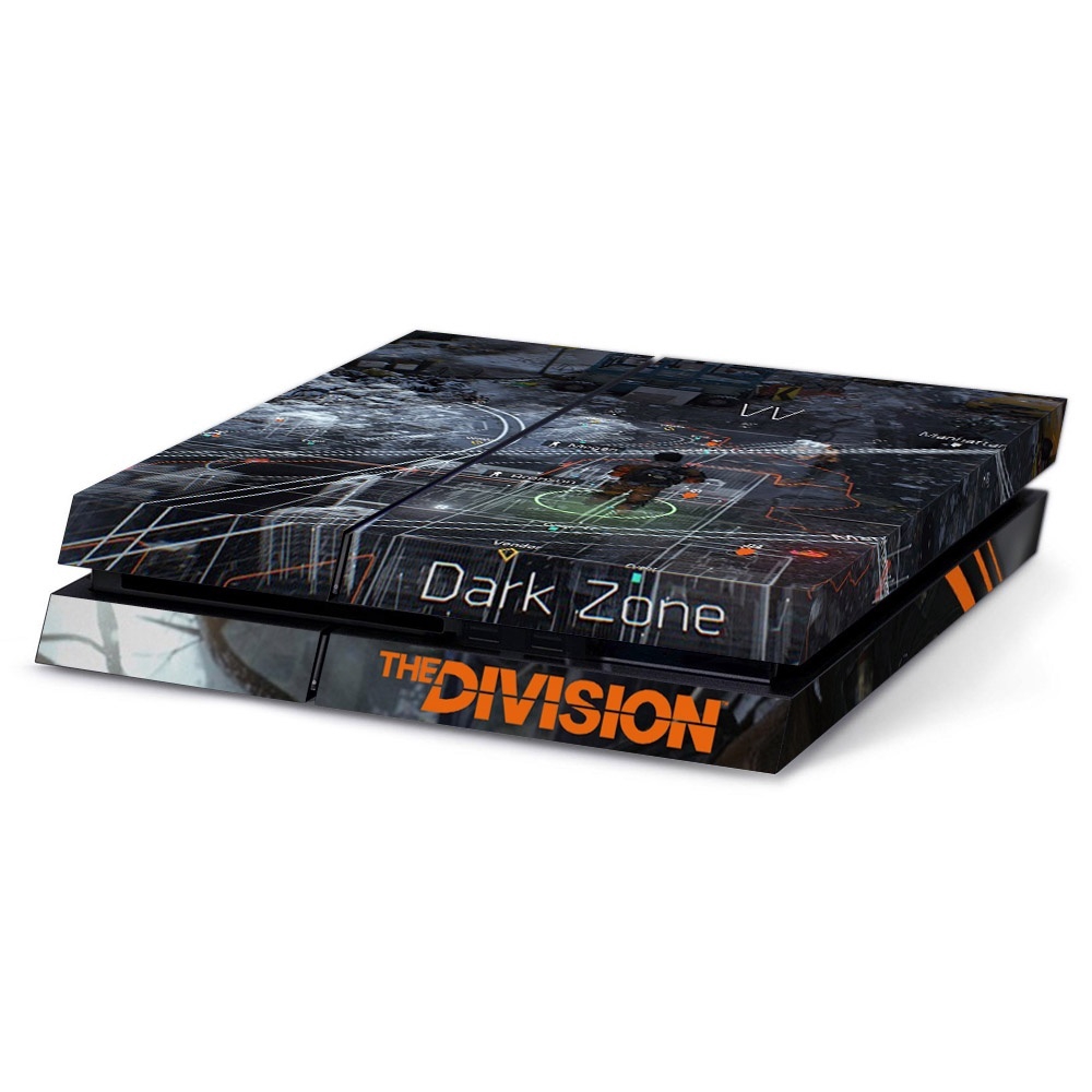 Decal dán trang trí bảo vệ máy chơi game PS4 hình trò chơi điện tử Tom Clancy’s The Division