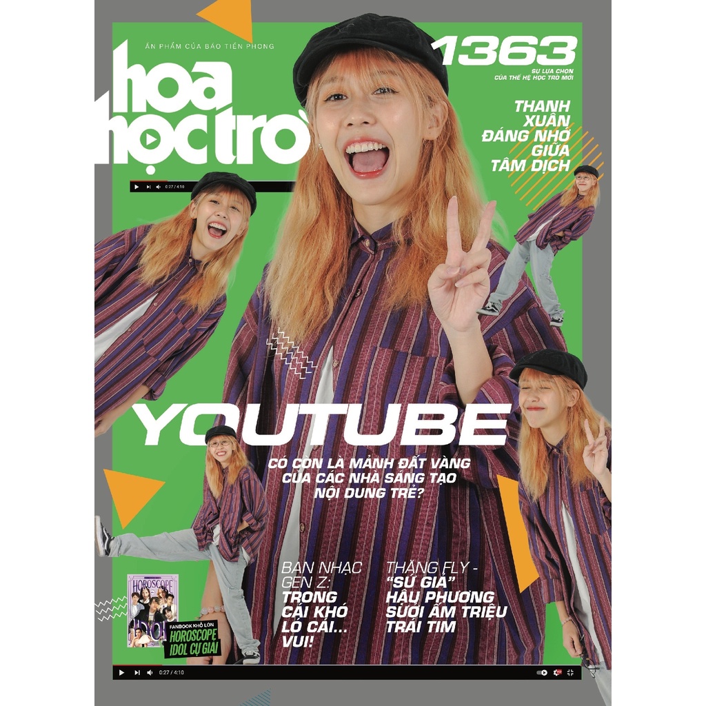 Sách Hoa Học Trò Số 1363 - Tặng Kèm Fanbook Horoscope Idol Cự Giải + 2 Idol Poster SEVENTEEN