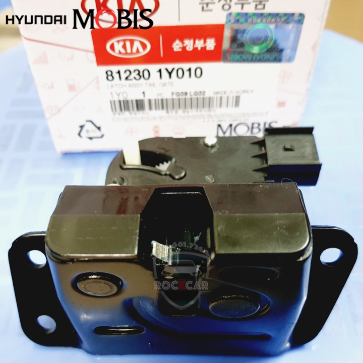 Khóa cốp hậu sau Morning, Picanto KIA, Hyundai Mobis chính hãng nhập khẩu Hàn Quốc