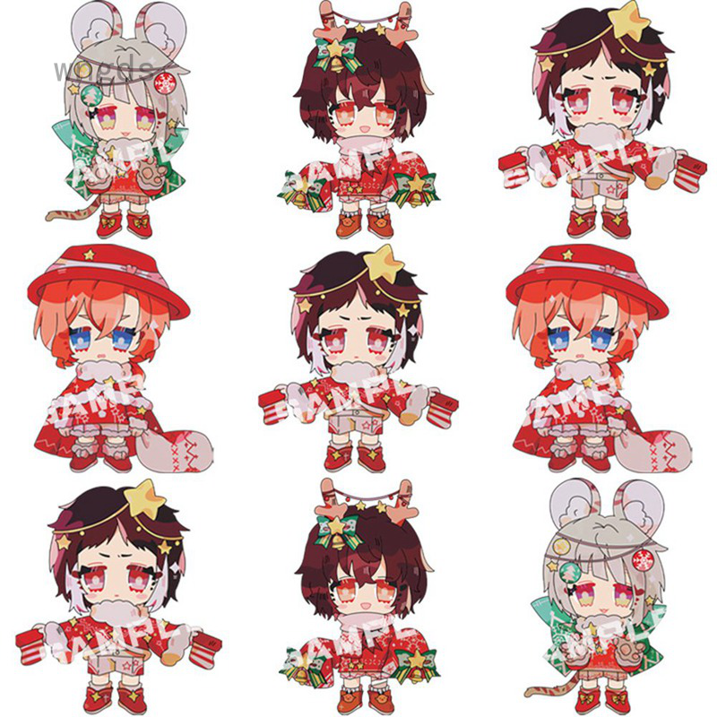 Móc Khóa Hình Cún Anime Nhật Bản Dễ Thương