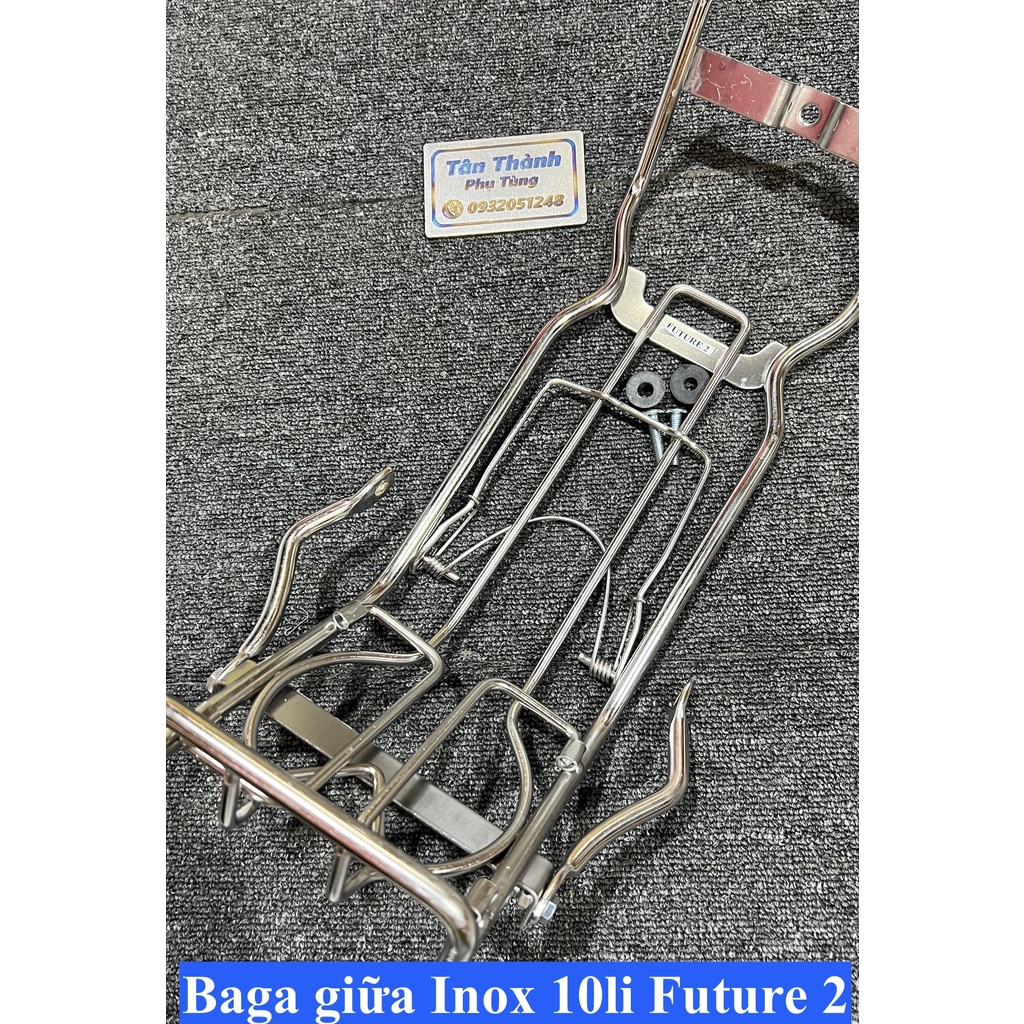 Baga giữa Future 2 Inox 10 li kèm ốc cao su