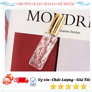Chai Chiết Nước Hoa Thủy Tinh Khổ Qua 10ml