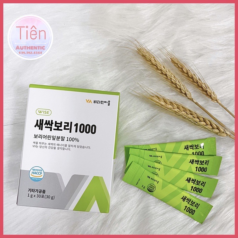 BỘT LÚA MẠCH NON ĐẸP DA VITAMIN VILLAGE BARLEY SPROUT - Tăng cường sức khoẻ