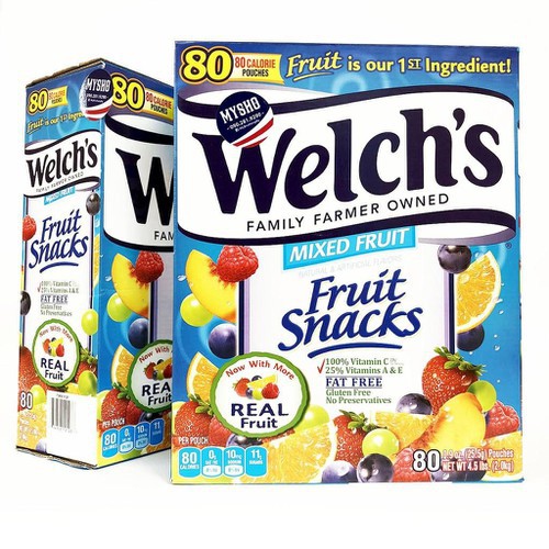GÓI KẸO DẺO TRÁI CÂY WELCH'S 22.7g/gói