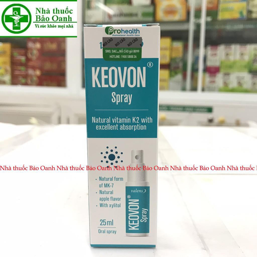 Dimao Vitamin D3 và Keovon Vitamin K2 - dạng xịt chai 25ml- hỗ trợ tăng chiều cao cho trẻ