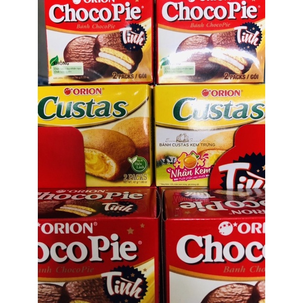 Bánh Custas/Choco-pie 2cai/gói